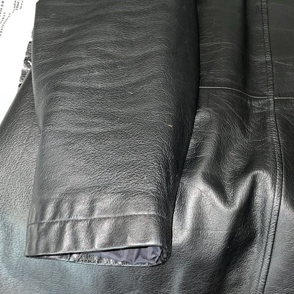 Mens Wilsons leather jacket- M Julian size Large - Picture 11 of 16